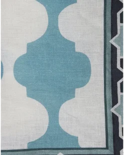 Plaza Tischdecke aus Leinen (180cm x 350cm) - Blau