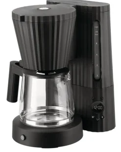 Plissé Filterkaffeemaschine - Schwarz