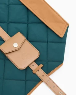 Poldo x Gesteppter Trenchcoat GrüN