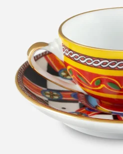 Porcelain Espresso Set - Espressotassen Mehrfarbig