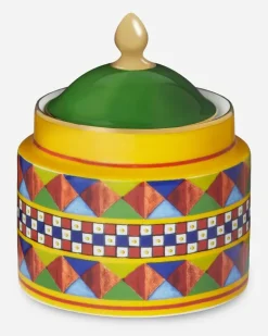 Porcelain Sugar Bowl - Accessoires Mehrfarbig