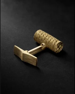 Premium Gentlemen Gold Cuffflinks