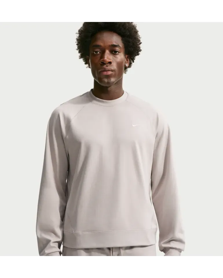 Primary NanoKnit Performance-Langarmshirt mit Dri-FIT-Technologie und UV-Schutz für Herren - Braun