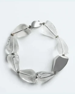 Prisma Halskette-Weiss - Damen
