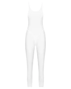 Pure Tentation Mesh-Catsuit - Weiß