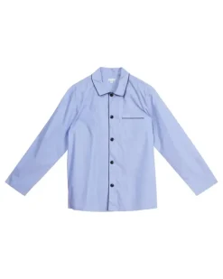 Pyjama aus Baumwolle - Blau