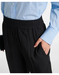 Pyjamahose Schwarz