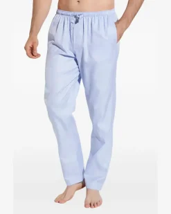 Pyjama mit Logo-Print - Blau