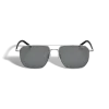 Quadratische Sonnenbrille mit silberfarbenem Metallrahmen - - Metall - MB134463 - Sonnenbrillen