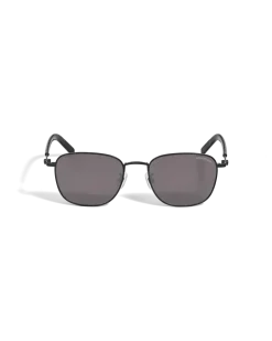Quadratische Sonnenbrille mit schwarzem Metallrahmen - - Metall - MB135568 - Sonnenbrillen