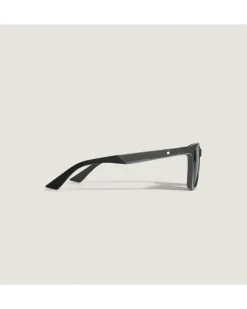 Quadratische Sonnenbrille mit grauem Spritzgussrahmen - - Eingespritzt - MB134861 - Sonnenbrillen