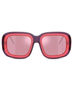 Quadratische Sonnenbrillen - Sonnenbrille - Unisex - Rosa