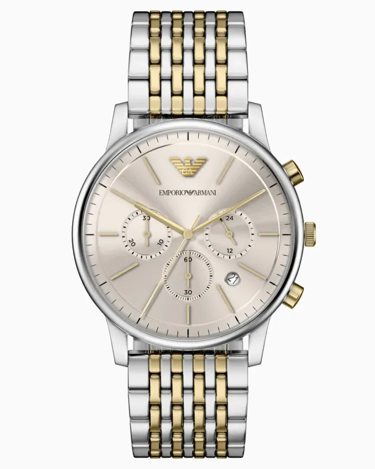 Quarz-Chronograph-Uhr Mehrfarbig