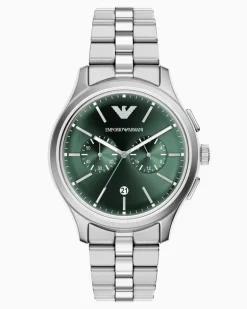 Quarz-Chronograph-Uhr Mehrfarbig