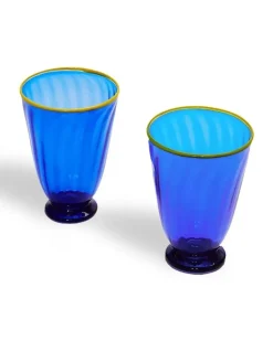 Rainbow Gläser (2er-Set) - Blau