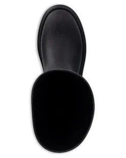 Reboot Stiefel mit Slogan-Print - Schwarz