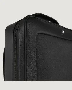 Rechteckiger Montblanc Companion Rucksack - Schwarz - Leder - MB221550 - Rucksäcke