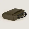 Rechteckiger Montblanc Companion Rucksack - Khaki - Leder - MB221552 - Rucksäcke