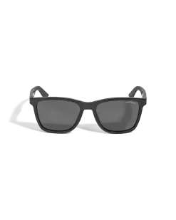 Rechteckige Sonnenbrille mit schwarzem Spritzgussrahmen - - Eingespritzt - MB135561 - Sonnenbrillen