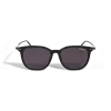 Rechteckige Sonnenbrille mit schwarzem Acetatrahmen - - Kunststoff - MB135564 - Sonnenbrillen