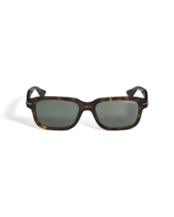 Rechteckige Sonnenbrille mit havannabrauner Kunststofffassung - MB136921 - Sonnenbrillen