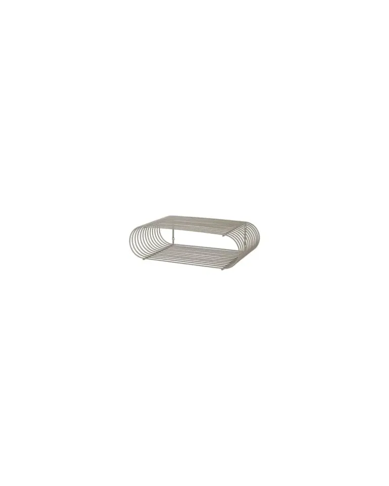 Regal Curva - Beige - Stahl