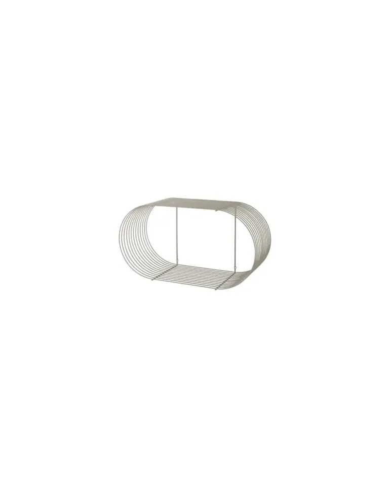 Regal Curva - Beige - Stahl