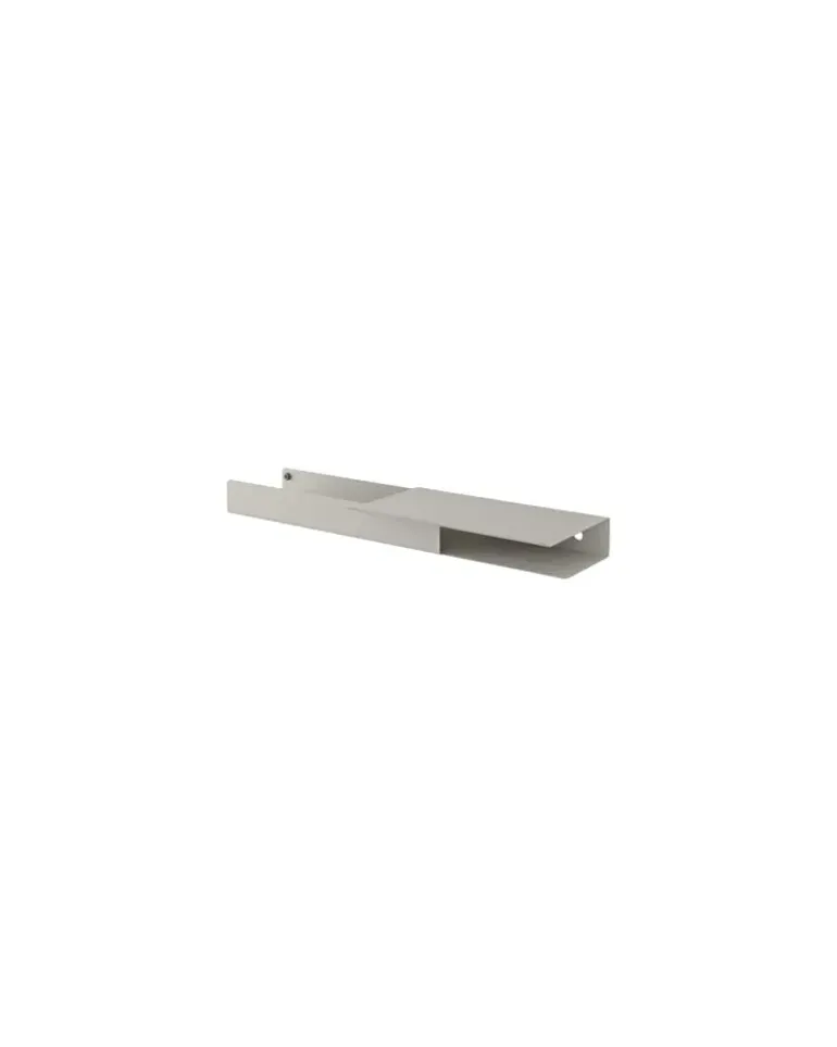 Regal Folded - Grau - lackierter Stahl - Designer Johan van Hengel