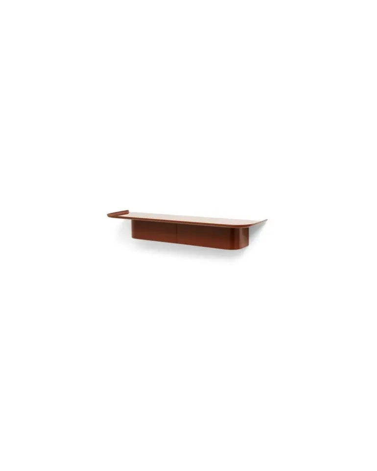 Regal Korpus - Rot - Aluminium - Designer Andreas Bergsaker
