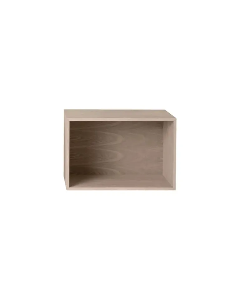Regal Stacked 2.0 - Holz natur - MDF Eichenfurnier - Designer Julien De Smedt