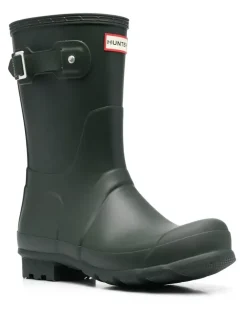 Regenstiefel mit Logo-Detail - Grün