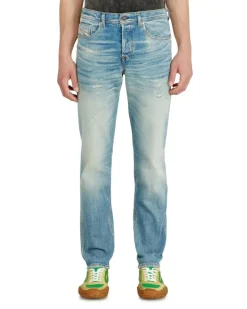 Regular Jeans Regular Waist 2023 D-Finitive, Hellblau, Knopfverschluss