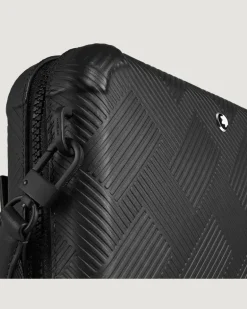 Reiseetui aus Extreme Leder - Schwarz - Leder - MB198625 - Messenger Bags