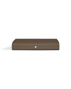 Reiseetui für 8 Schreibgeräte aus Grain Leder - Haselnussbraun - Leder - MB137720 - Sammlerboxen