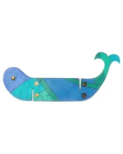 Reisetasche mit Iride-Print - Grün