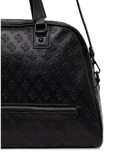 Reisetasche mit Logo-Prägung - Schwarz