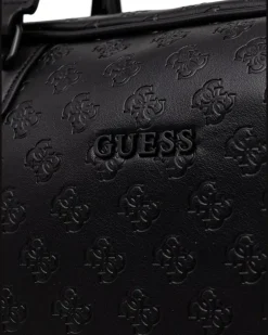 Reisetasche mit Logo-Prägung - Schwarz