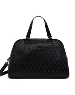 Reisetasche mit Logo-Prägung - Schwarz