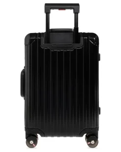 Reisetasche mit Logo-Schild - Schwarz