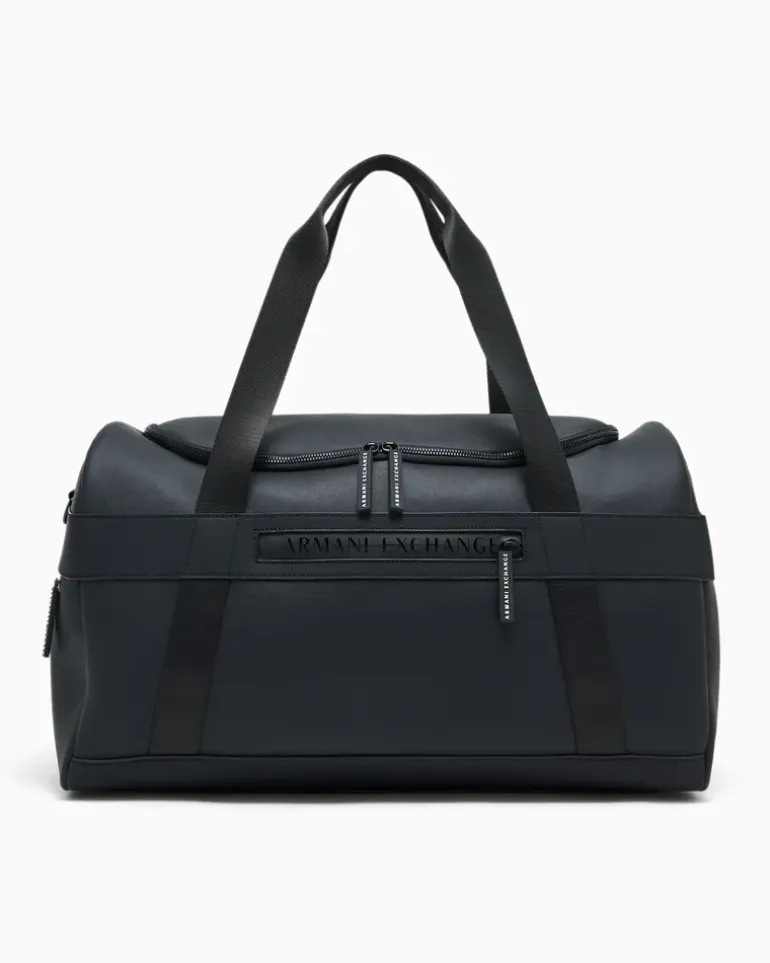 Reisetasche mit Tragegriffen und Schultergurt Schwarz