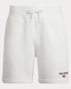 Relaxed-Fit Shorts Polo Sport White