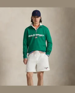 Relaxed-Fit Shorts Polo Sport White