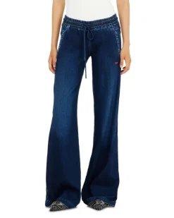 Relaxed Low Waist 2078 D-Ainty Joggjeans, Dunkelblau, Elastischer Bund