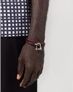 Restraint Charm Armband - Rot