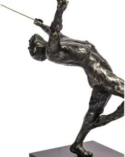 Ribbon Dancer Skulptur - Braun