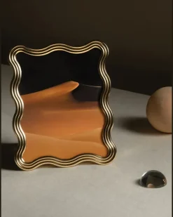 Ripple Bilderrahmen - Gold