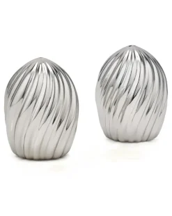 Ripple Spice Jewels Salz- und Pfefferstreuer (2er-Set) - Silber