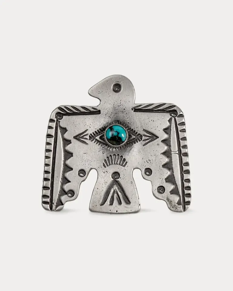 RL x Neil Zarama Donnervogel-Anstecker Grey