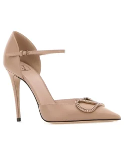 Rosecannellevintagerose Scarpe Con Tacco High Heel Shoes Beige