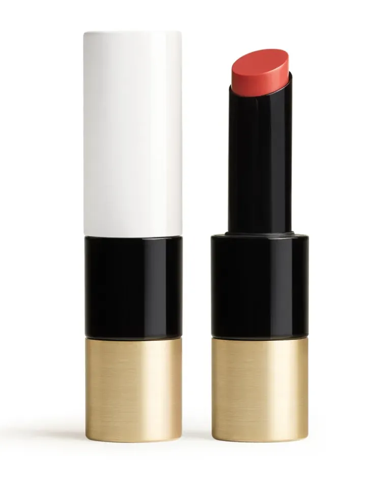 Rouge , Glänzender Lippenstift Silky Beige